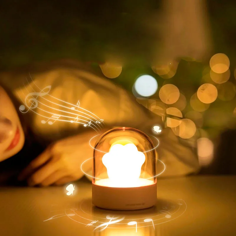 Pet Memorial Night Light Dog Cat Music Light Kitten Cats Puppy Memorial Gifts Lights Funeral Deceased Dogs Souvenir Pets Items