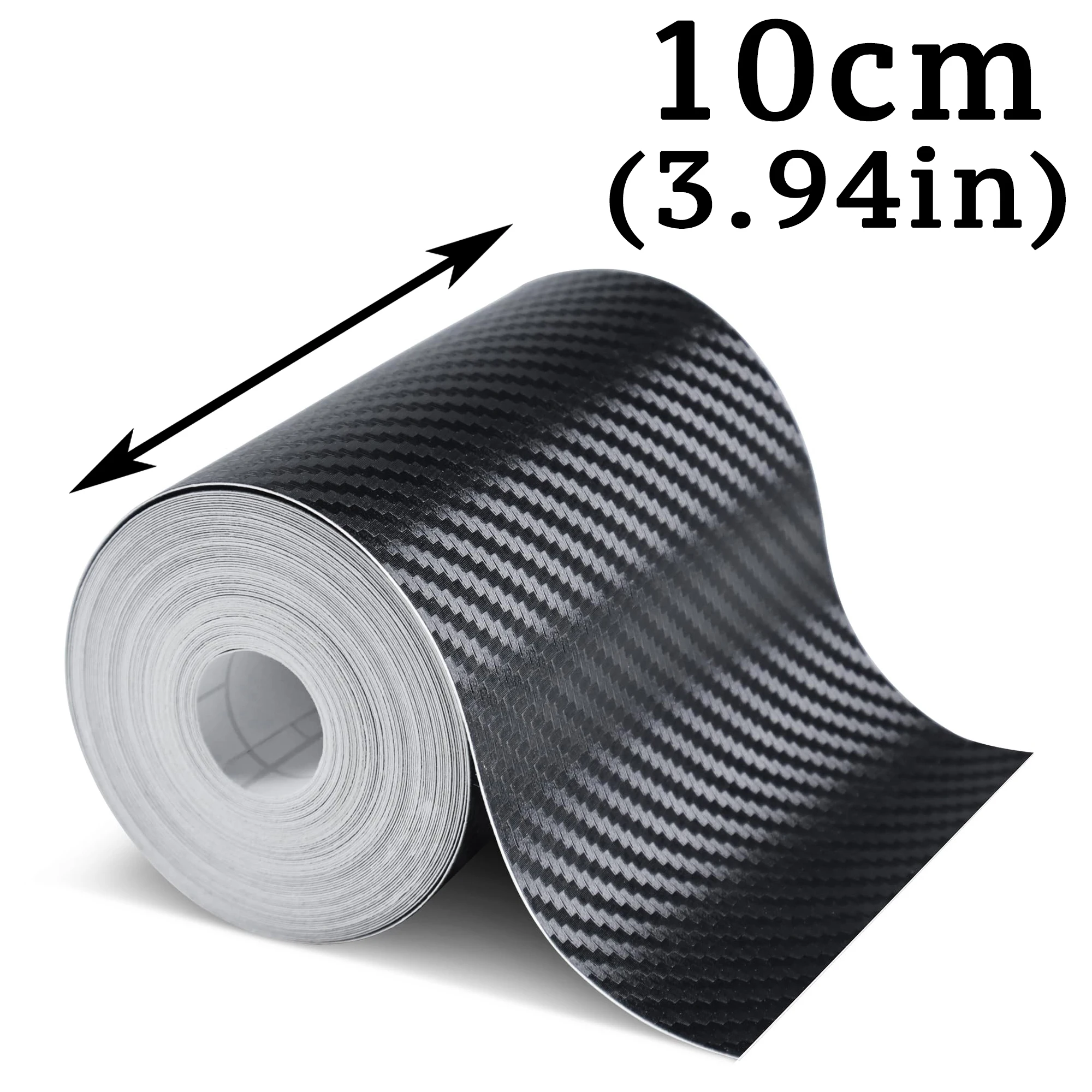 Autodeur Bescherm Tape Koolstofvezel Lichaam Vinyl Wrap Accessoires Zwarte Sticker 3D 5D Auto Folie Protector Cover Film Wikkelen