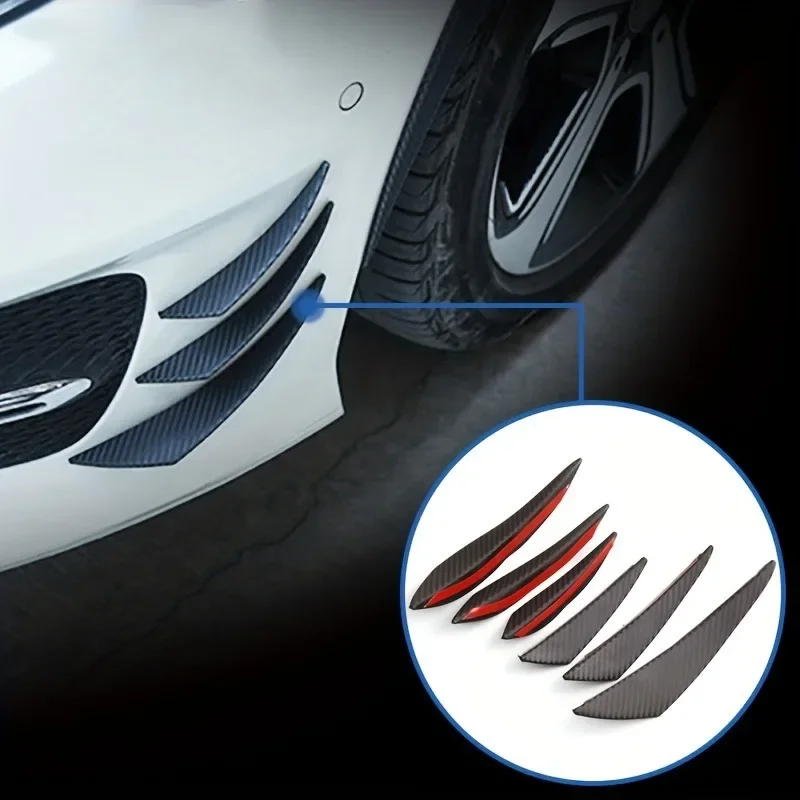 General Motors Front Bumper Lip Decoration Diffuser Splitter Fins Body Spoiler Duckwing