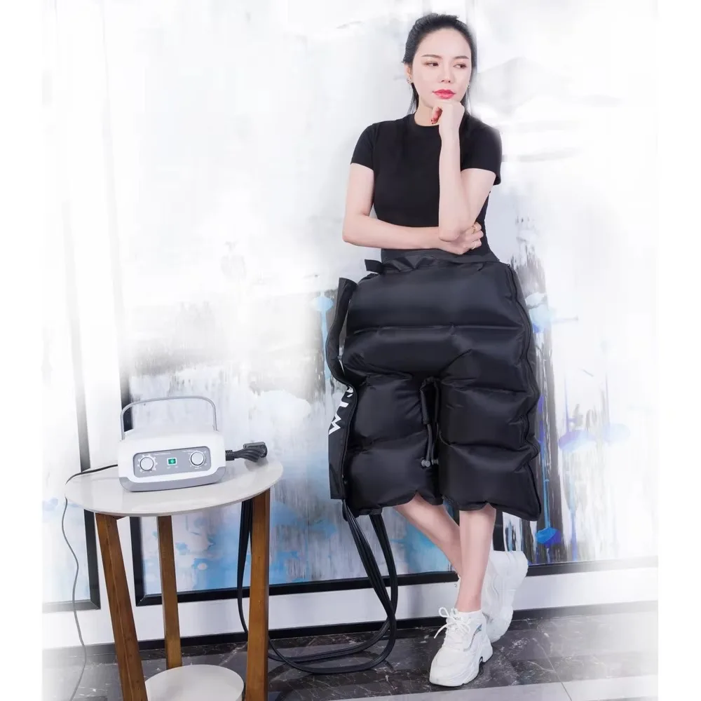 Physiotherapy Hip Area Targeted Massage 4 Chamber Air Compression  Machine for Long-time Sedentary Office Workers