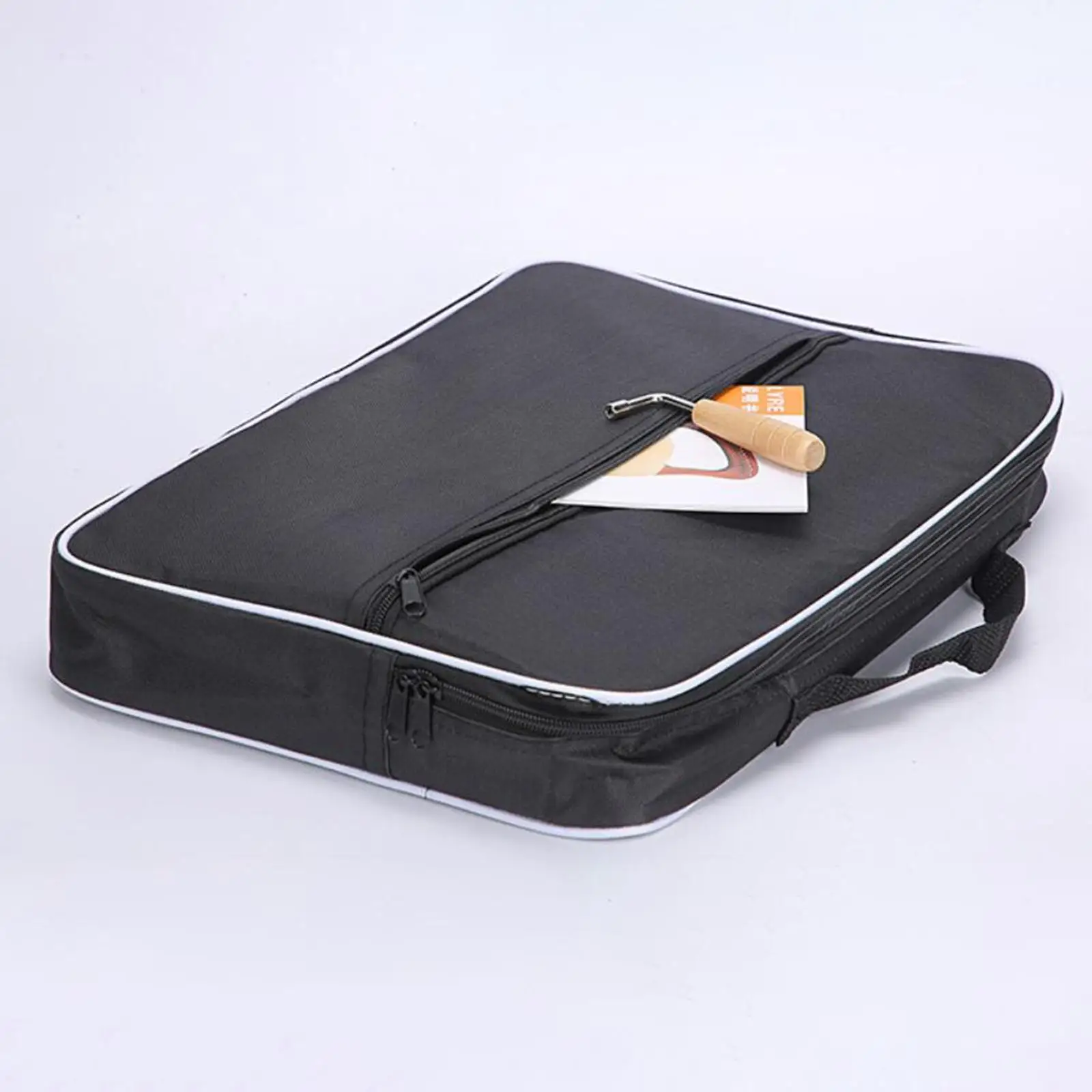 Protective Kalimba Bag Thicken Lyre Harp Case Water Resistant Storage Box for 17 21 Keys Thumb Piano Mbira