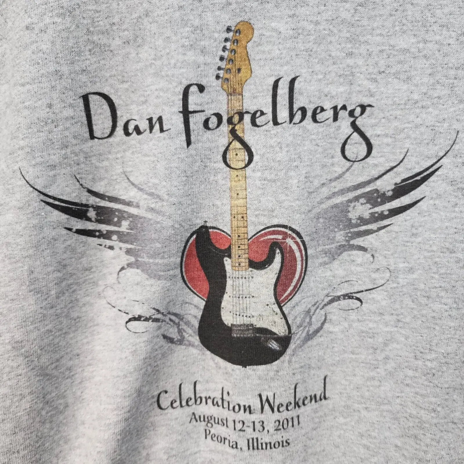 

VTG Celebration Dan Fogelberg Shirt Short Sleeve Sport Gray Unisex S-5XL NE2070