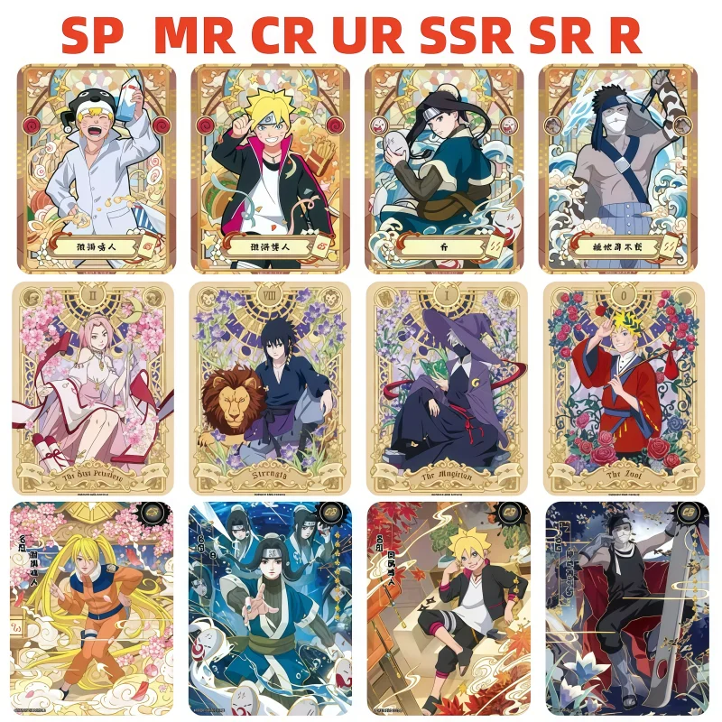 

New KAYOU Genuine Naruto Card Tier 4 Wave 7 Rare SE SP Card Anime Uzumaki Chapter of Soldiers CR UR MR SP Card Toy Gift