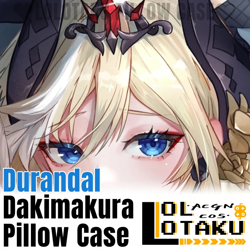 Durandal Dakimakura Honkai Impact Pillow Case Full Body Cushion Cover Hugging Pillowcase Home Bedding Decor Otaku Gift ECYS