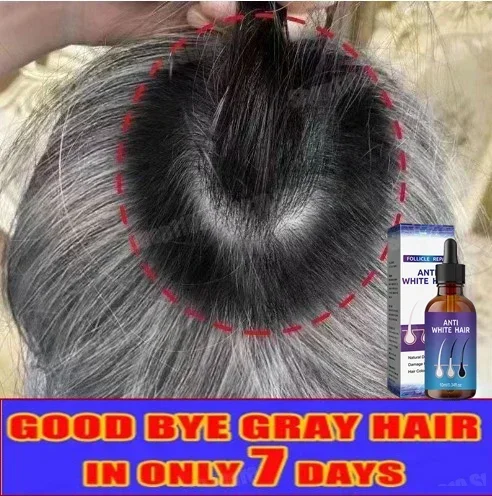 

Anti-gray hair, regrow black hair essence