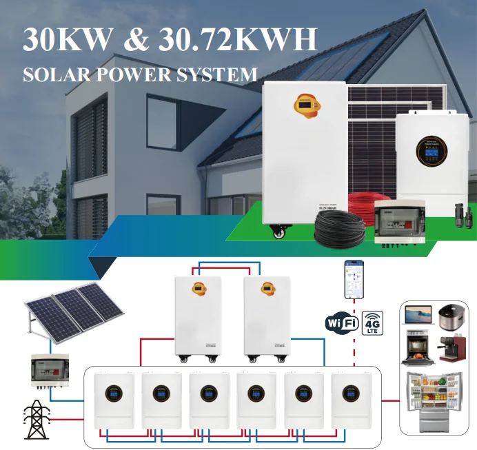 Hybrid Solar System 20kw Monocrystalline Lithium Battery Hybrid Inverter