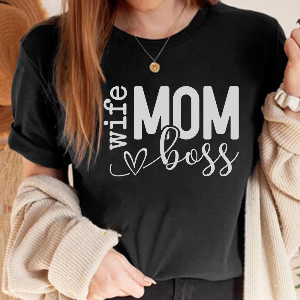 Camiseta de manga corta para mamá, ropa para el día de la madre, Regalo para mamá