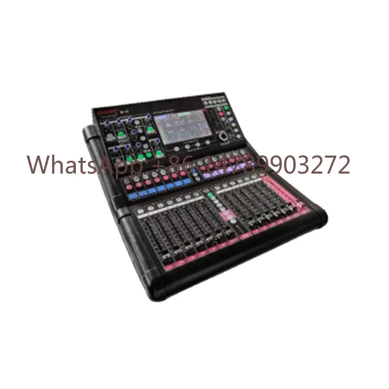 Stage Conference Digital Mixer With Balanced Digital Recording Large Display Screen Mixer