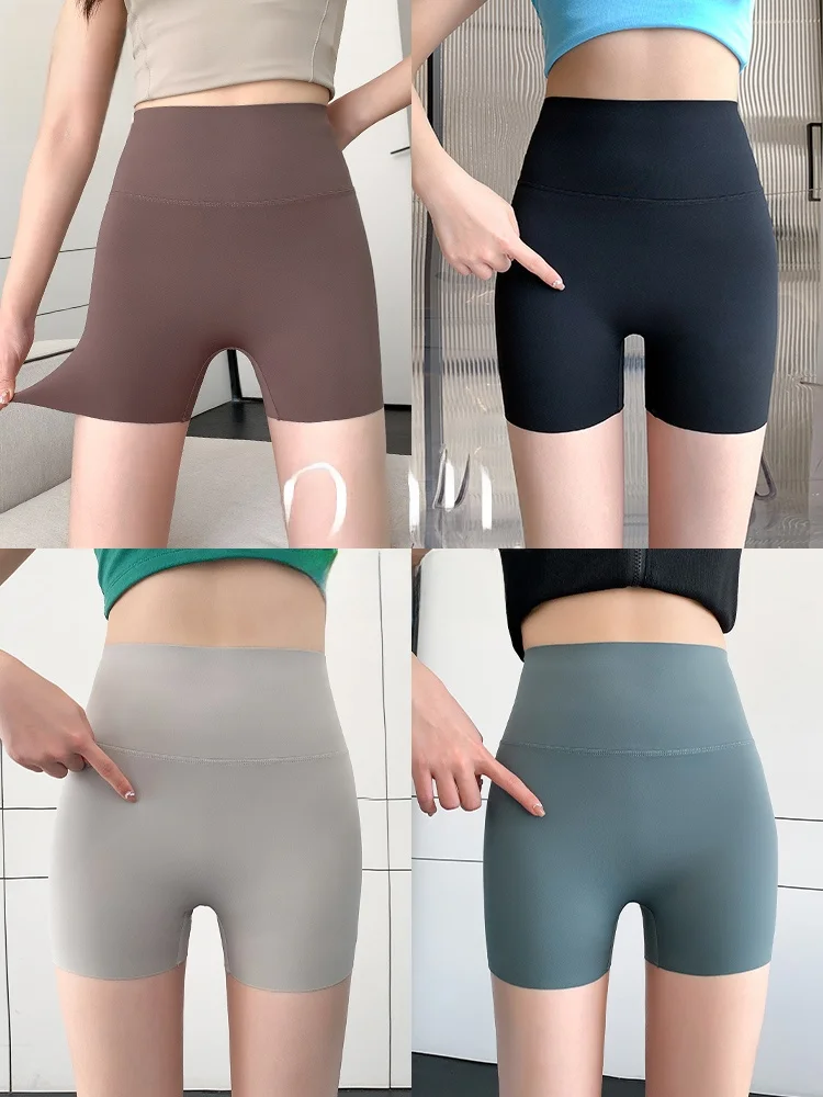 

Брюки для йоги с высокой талией, тонкие женские брюки из ковчевой кожи, уличная одежда, футболка с подтяжкой ягодиц, длина четверти