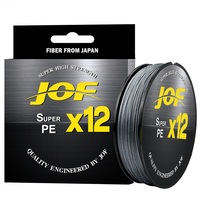 JOF Brand 12X Fishing Line 300M 12 Strands Braided Fishing Line Multifilament PE Line For Carp Fishing Wire 25-92LB 0.14MM-0.4MM