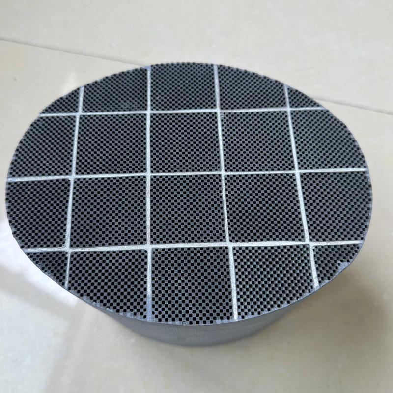 Fap 182x142x140mm New Silicon Carbide sic dpf filter remove black smoke filter for exhaust system dpf