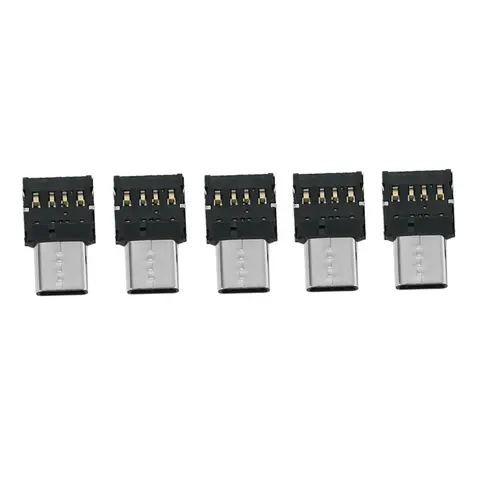 휴대 전화 태블릿 및 USB 케이블 및 플래시 디스크에 대 한 USB 2.0 OTG 어댑터에 5pcs 울트라 미니 Type-C USB-C Best5 휴대 전화 태블릿 및 USB 케이블 및 플래시 디스크에 대 한 USB 2.0 OTG 어댑터에 5pcs 울트라 미니 Type-C USB-C Best5