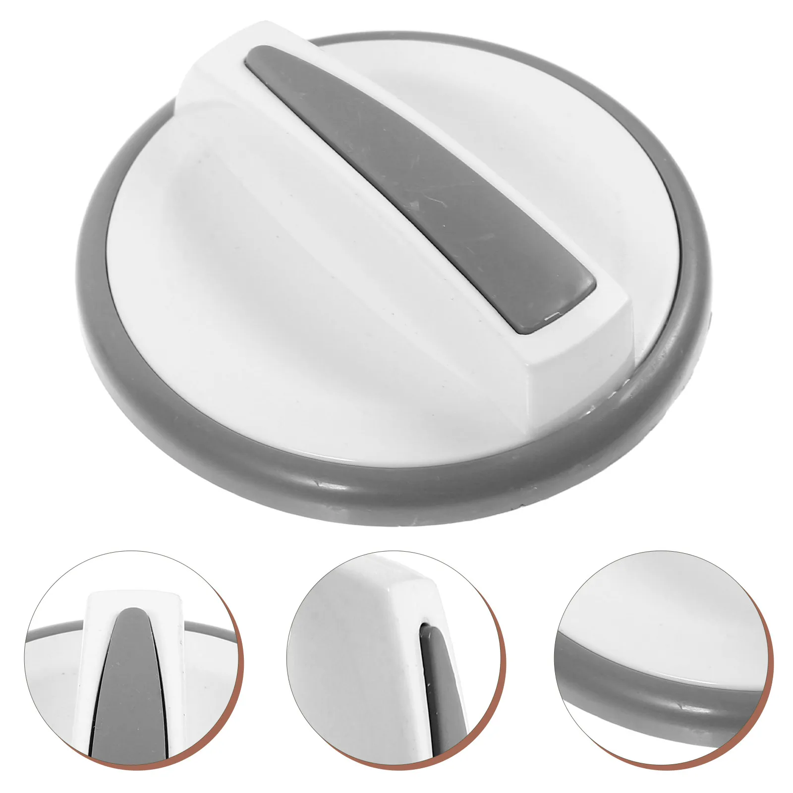 Replacement Washer Knobs Set Robust Construction Smooth Rotation Simple Design Fits Most Washing Machines and Dryers No Tools