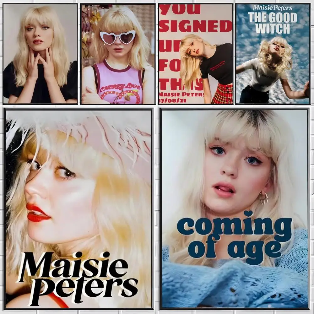 Singer M-Maisie Peters Poster Stylish Wall Art for Bedroom Living Room Bar Café Home Decor Gift