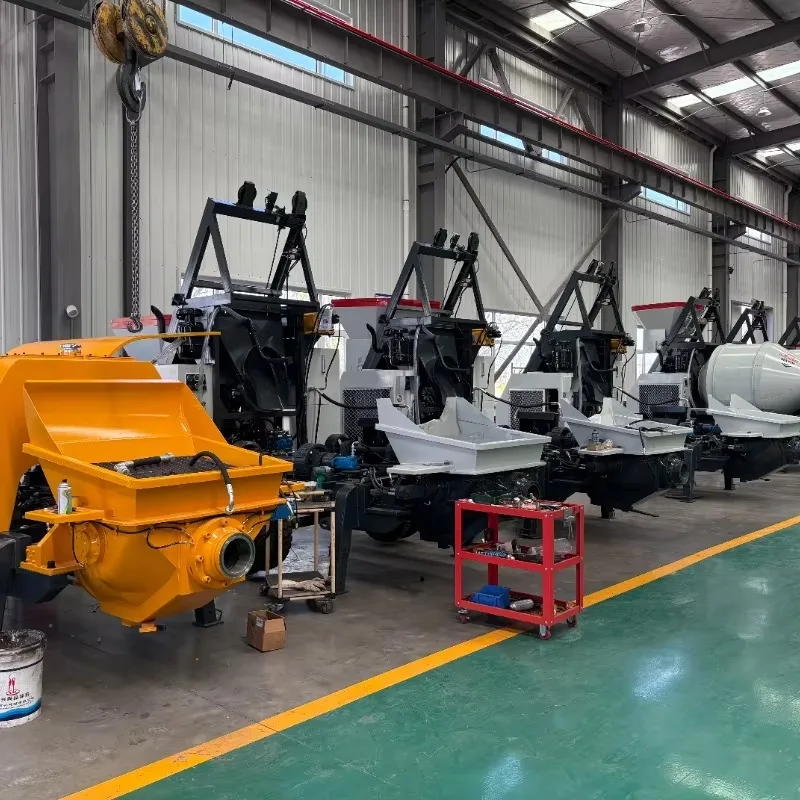 Customized Versatile And Robust Diesel Concrete Pump From For All Building Projects