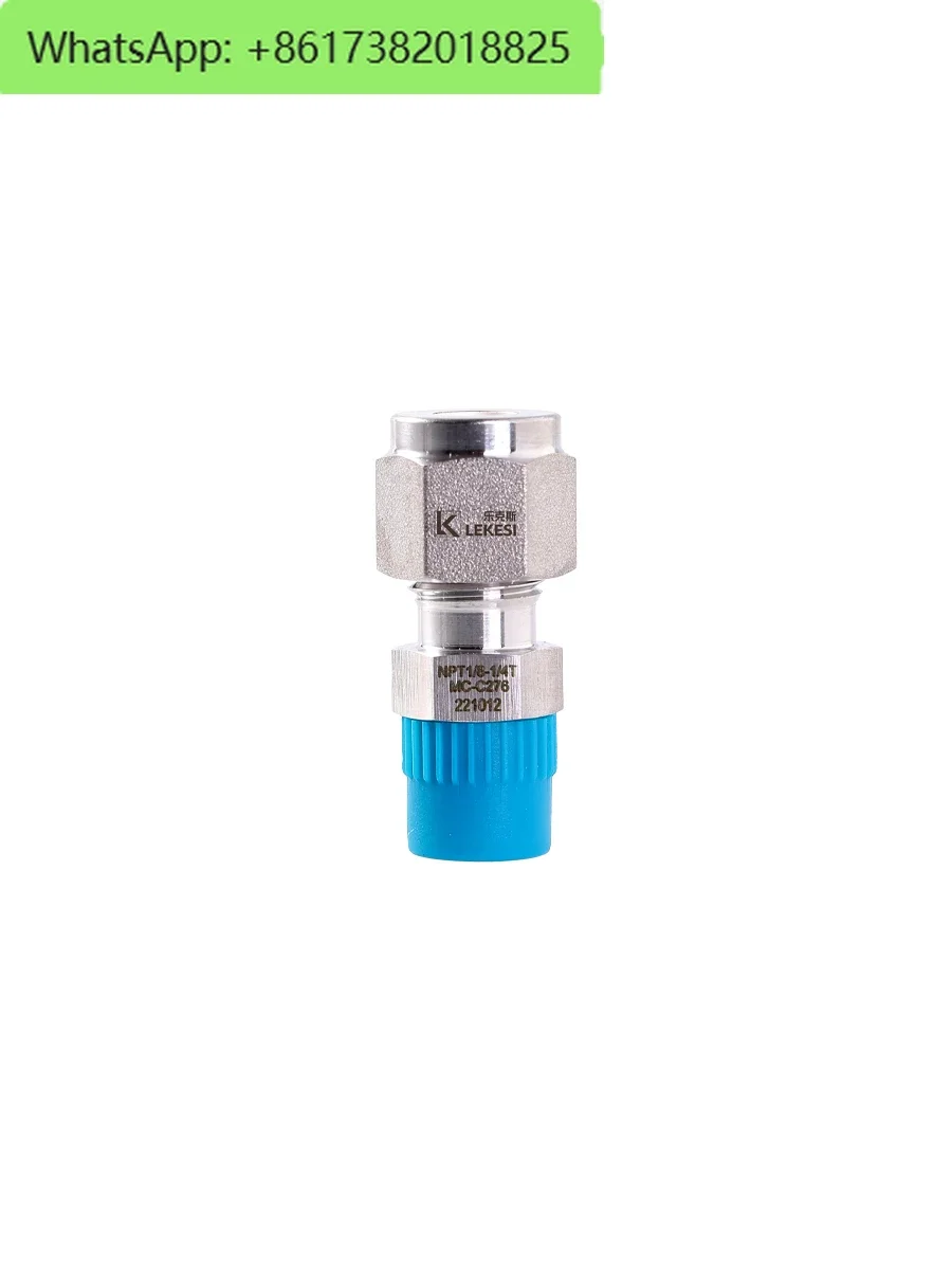 

C276 Ferrule External Tooth Termination Joint, Scientific Research Laboratory, High Purity Gas Circuit Ferrule Straight-through