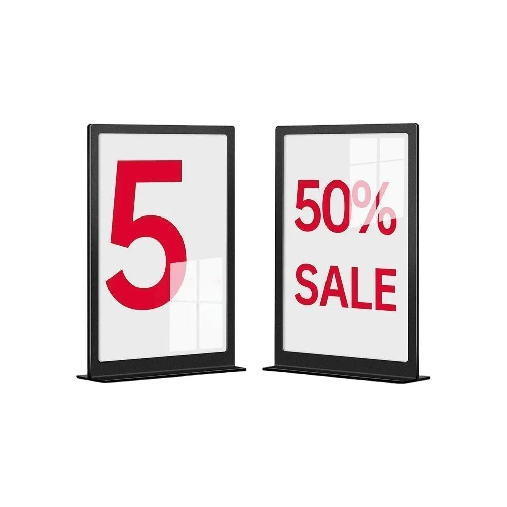 A4 Table Sign Holder Card Display Stand Name Card Holder Card Support Wedding Signage Table Menu Stand QR Code Display Sign
