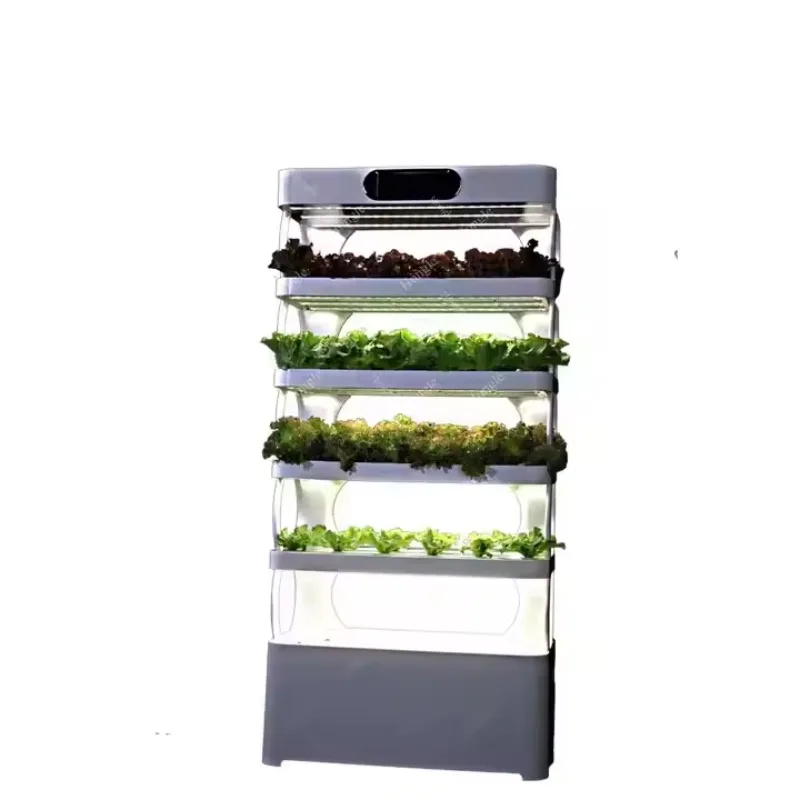 Luz LED de cultivo hidropónica para agricultura, sistema de cultivo hidropónico interior familiar, gabinete de plantación