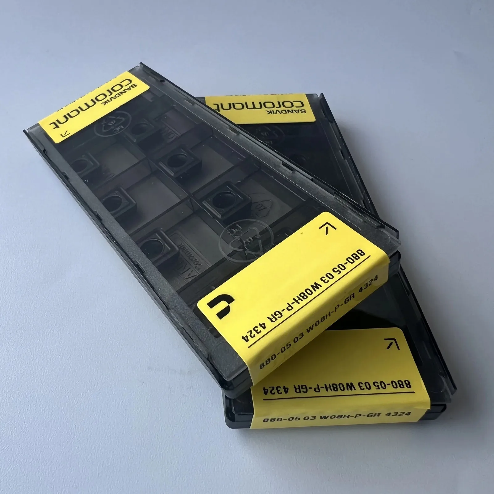 サンドビック / 880-0503W08H-P-GR 4324 / 超硬合金CNCブレード 10個