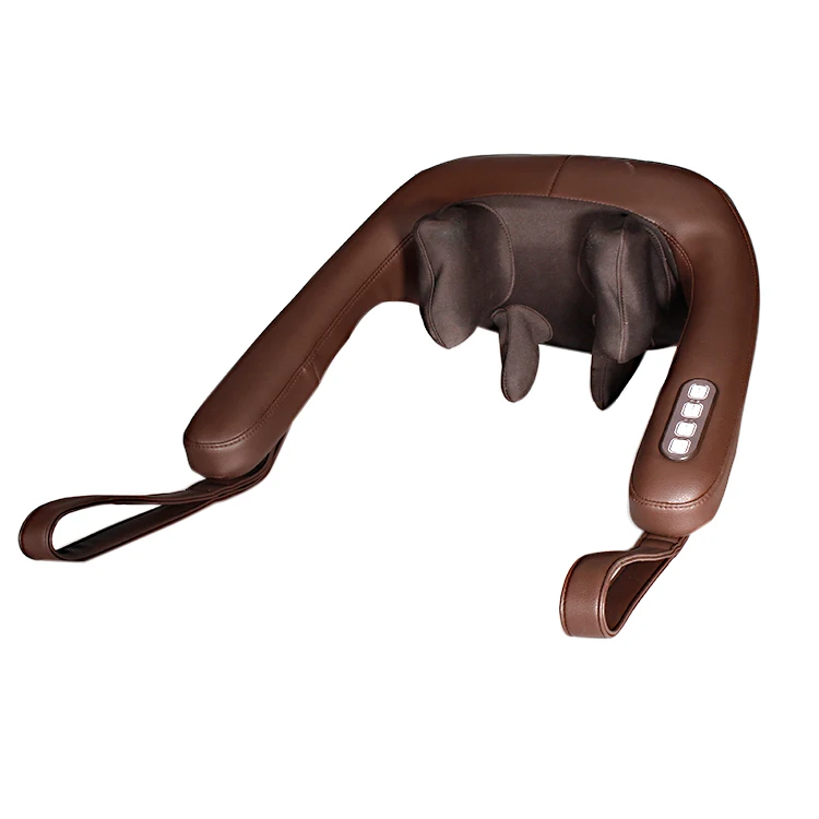 Electronic Neck Shoulder Back Massager, Shiatsu Heating, Multi-Part Body Kneading Massage Belt, 3D Deep Tissue Relief