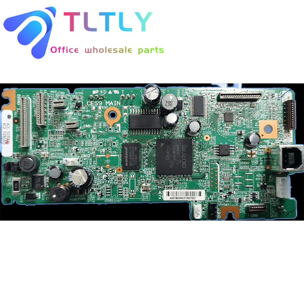 Original Formatter Main MotherBoard For Epson xp440 442 445 435 430 The cracked version does not require a chip