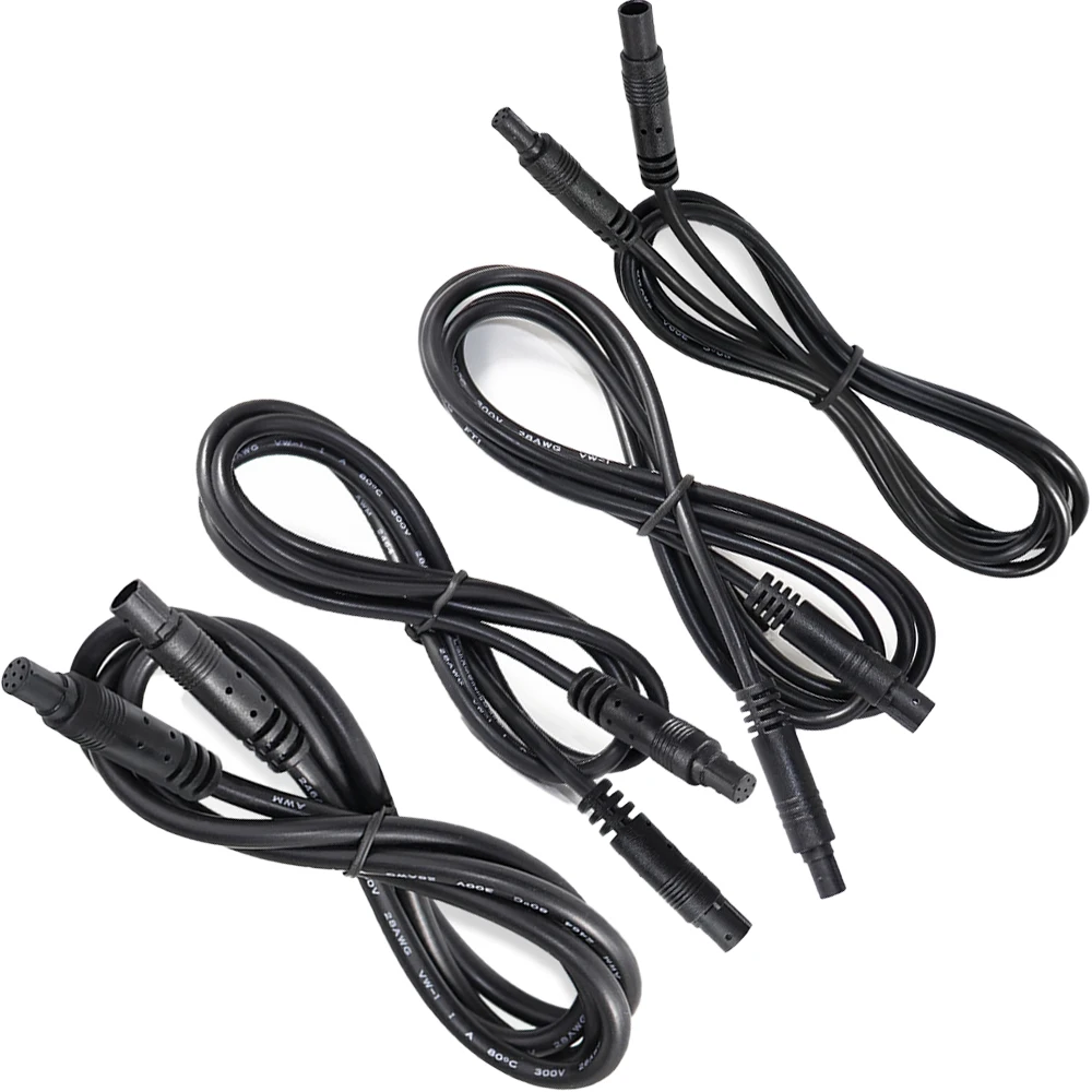 1/2/3M Car Camera Extension Cable 4pin 5pin 6pin 8pin Male To Female Auto Rear View Reverse Camera Video Connection Wire Harness