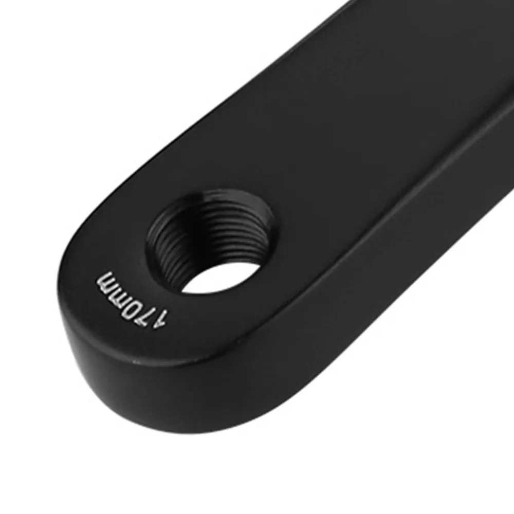 

170mm Hole Distance Bike Crank Arm Aluminum Alloy Single Chain Crank Arm Replacement Left Arm Bike Crank Arm Replacement