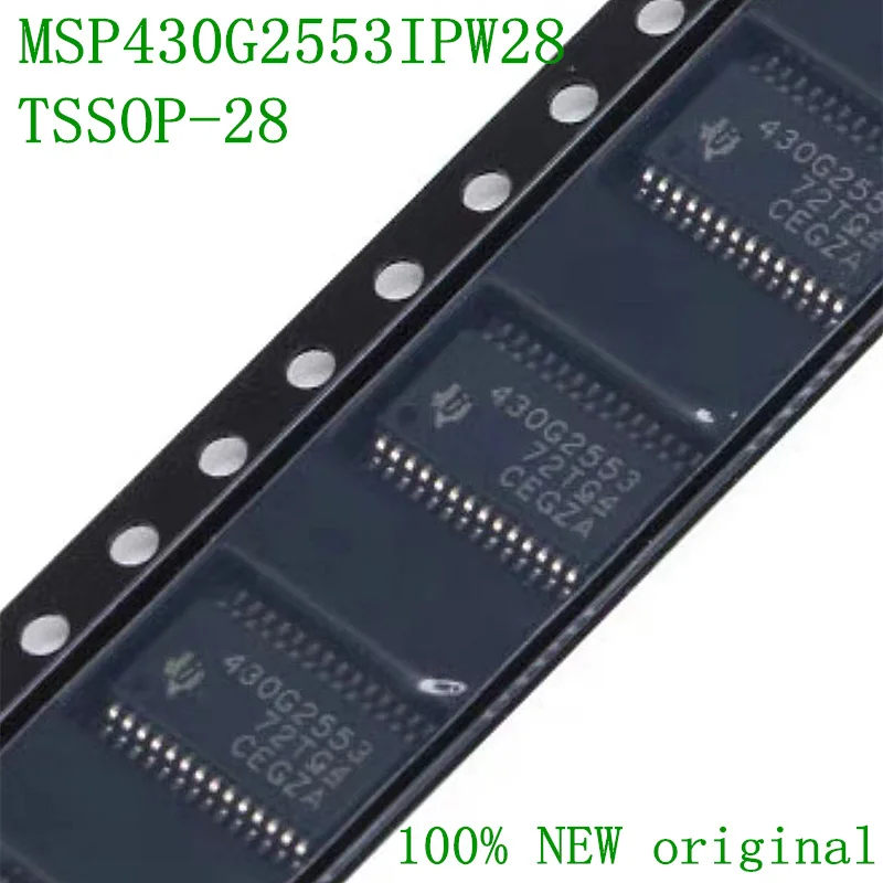 

10PCS MSP430G2553IPW28 TSSOP - 28 16-bit micro controller MCU