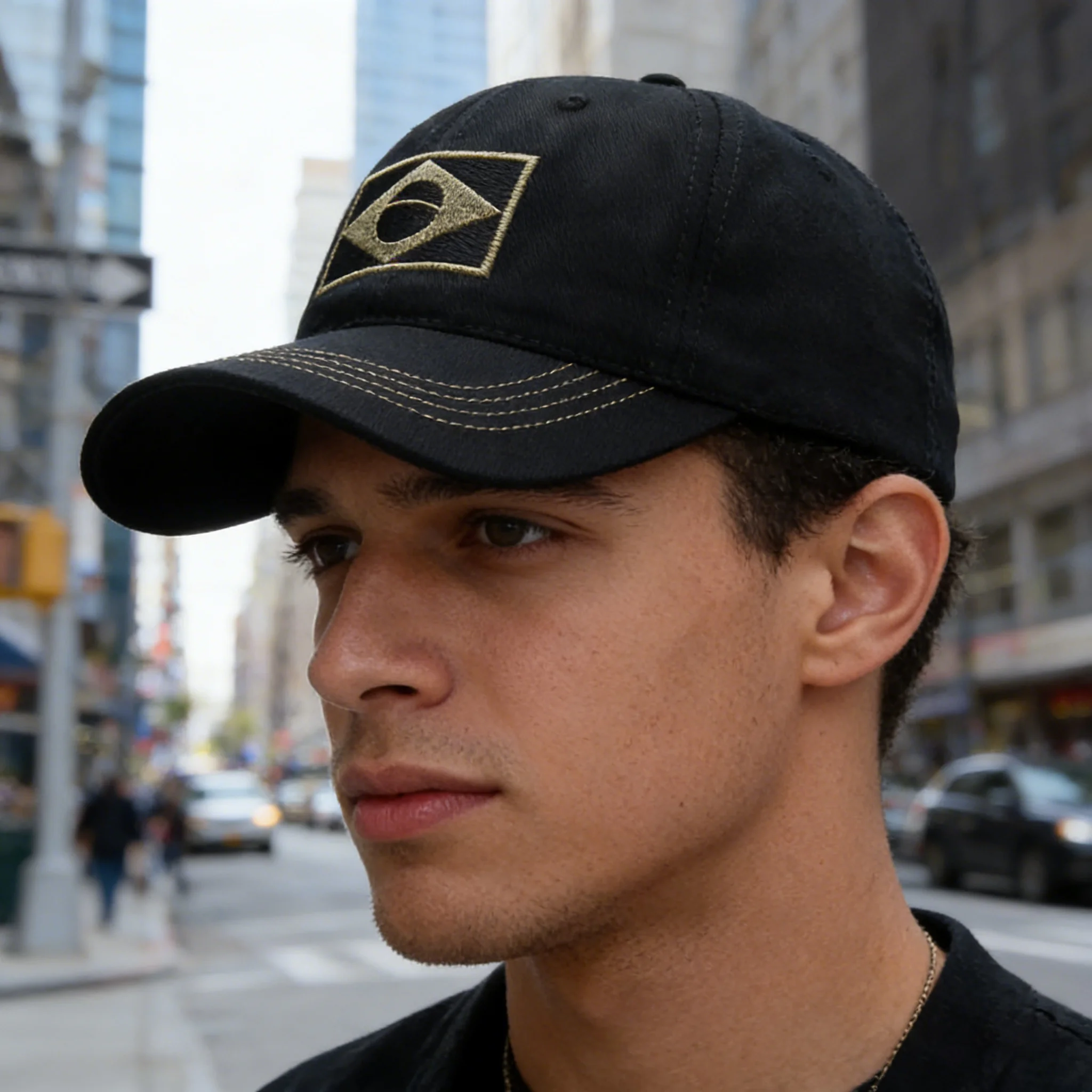 Outdoor Sports Baseball Cap Men'S Camouflage Cap, Middle and Young Men'S Casual Sun Protection Hat Brazilian Hat