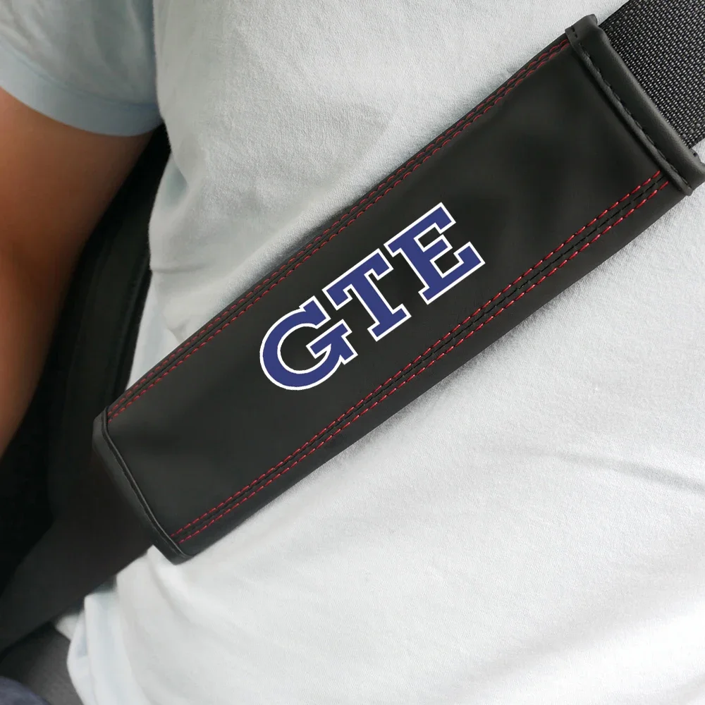 1pcs Car Seat Belt Shoulder Protection Cover For VW Passat GOLF 4 5 6 7 MK2 MK3 MK7 MK6 Tiguan Magotan B7 B6 B8 Gte