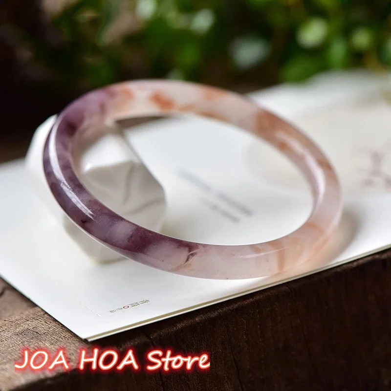 Xinjiang Gebi Pure Natural Golden Silky Jade Bracelet Hand Polished Jewelry Exquisite Bangles Accessories