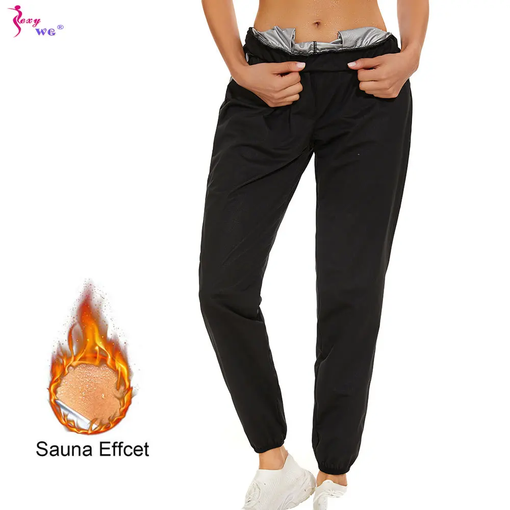 

SEXYWG Women Thermal Leggings Slimmer Tights Long Slimming Pants Weight Loss Thermo Sweat Sauna Body Shaper Workout Gym Legging