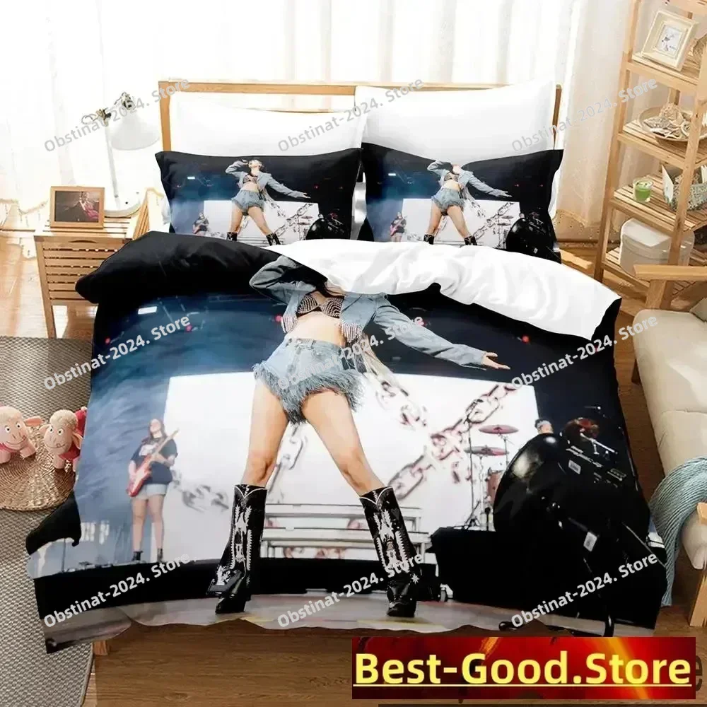 

3D Print Rina Sawayama Bedding Set Boys Girls Twin Queen King Size Duvet Cover Pillowcase Bed boys Adult Home Textileextile