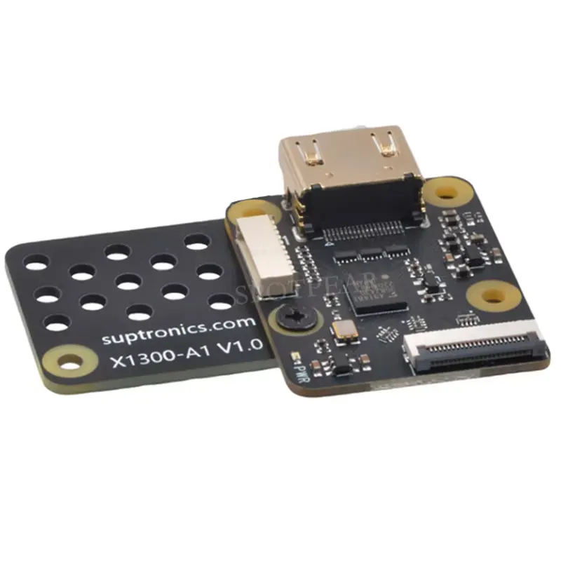 X1300-A2 Raspberry Pi 5 HDMI to CSI-2 Shield 1080P@60fps & Audio & Video Also