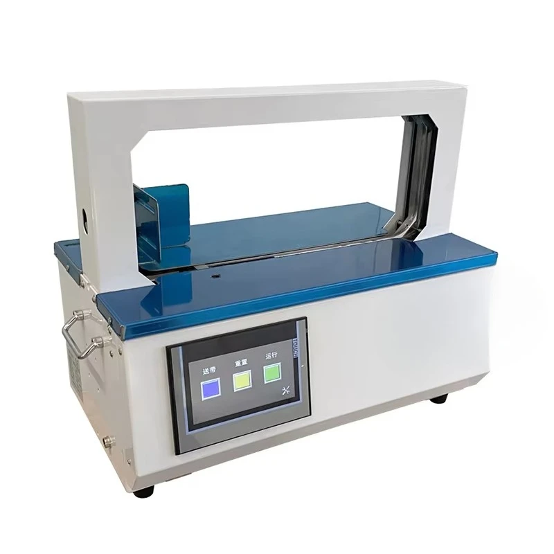 v Tape Opp Book Money Bundling Banding Machine Green Packing Bundle Table Banknote Strapping Machine Automatic Banknote Paper