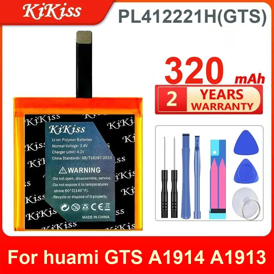 بطارية كيكيس لهواامي GTS A1914 A1913، PL412221H(GTS)، 320 مللي أمبير