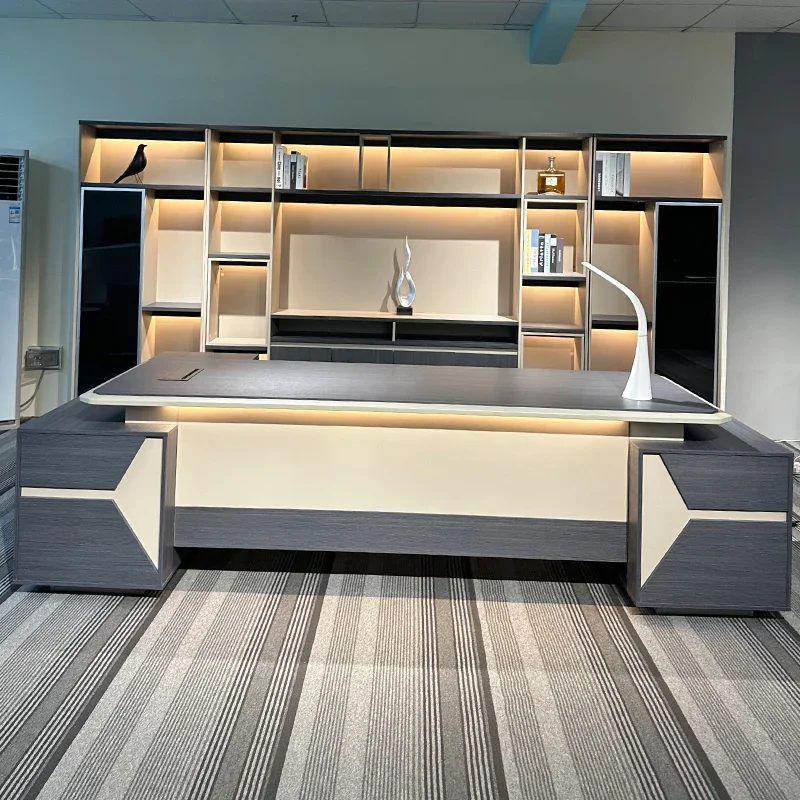 High Quality Unique Office Desk Minimalist Work Cheap Vanity Office Desk Modern Secretary European Wooden Bureau Furniture