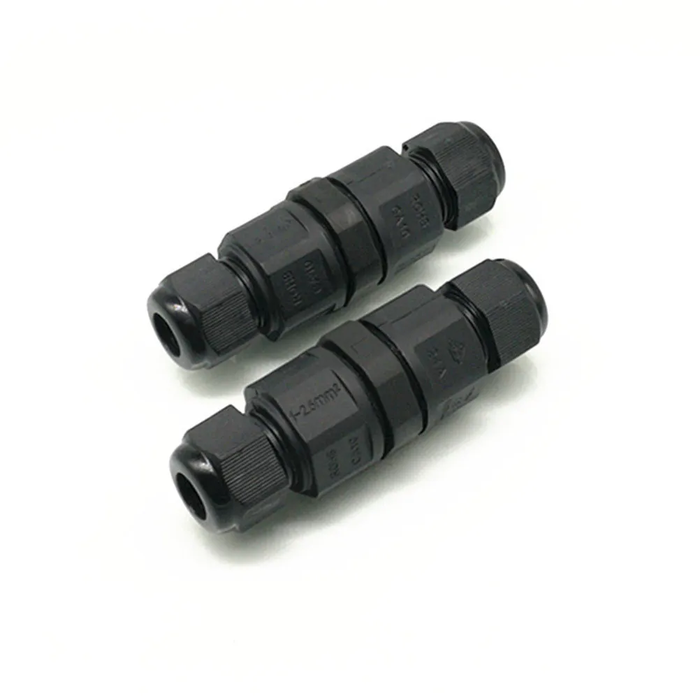 

1 шт. Водонепроницаемый соединитель проводов IP68, высокопрочный, из премиальных материалов, кабельный соединитель с двусторонним входом/выходом для освещения