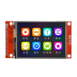 SPI TFT LCD 터치 패널, PBC 240x320 SPI 직렬 디스플레이, ILI9341 칩 직렬 포트 모듈, 2.4 인치