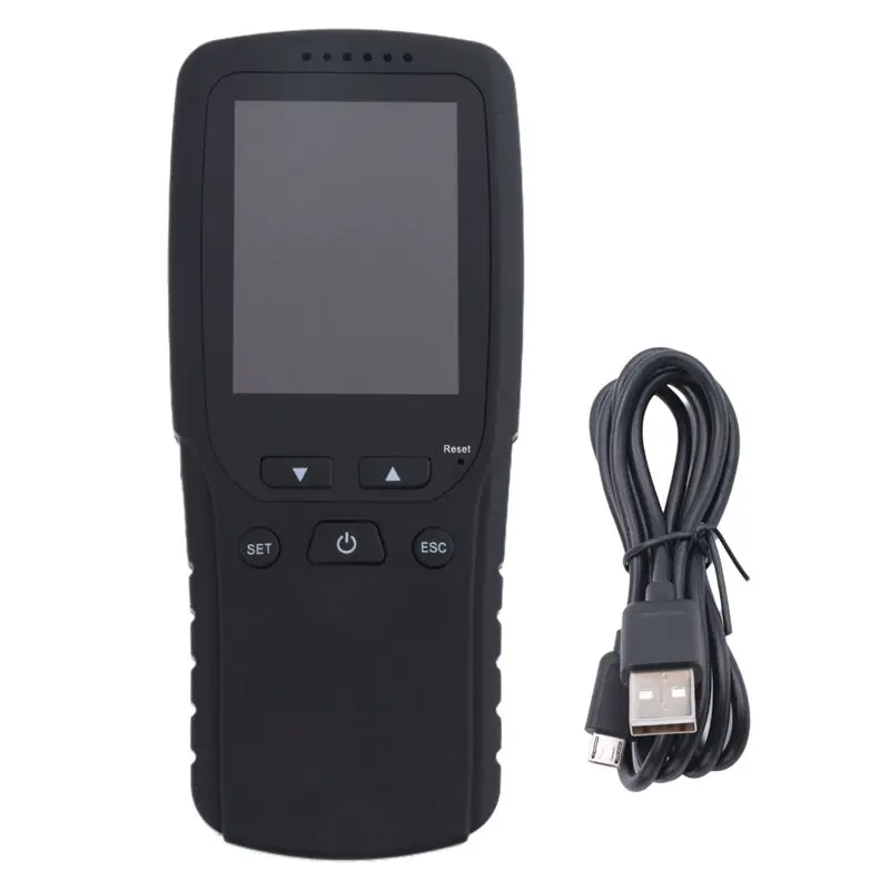 

HHTL 9 In 1 Air Quality Monitor Indoor Outdoor PM2.5, PM1.0, PM10, HCHO, Detector Tester Temperature And Humidity Sensor