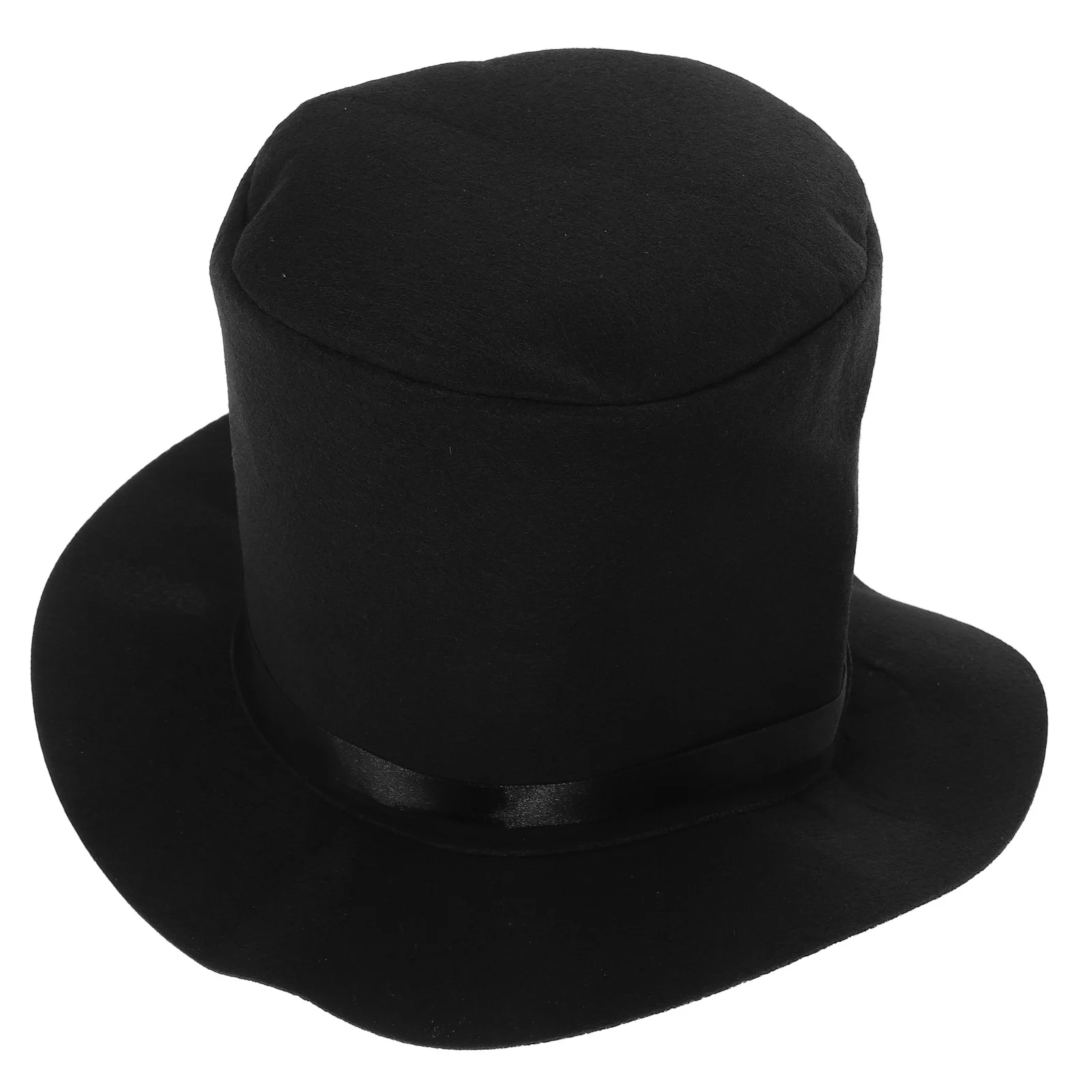 

Snowman Hat Costume Cap Black Cosplay Prop Cosplay Christmas Festive Wearable Easy Portable