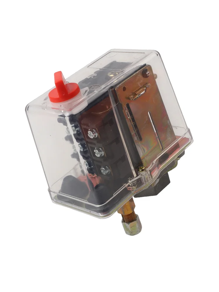 Reliable Air Compressor Switch Pressure Switch Automatic Controller 380V Pressure Switch 380V 400V Compatible Plastic Housing