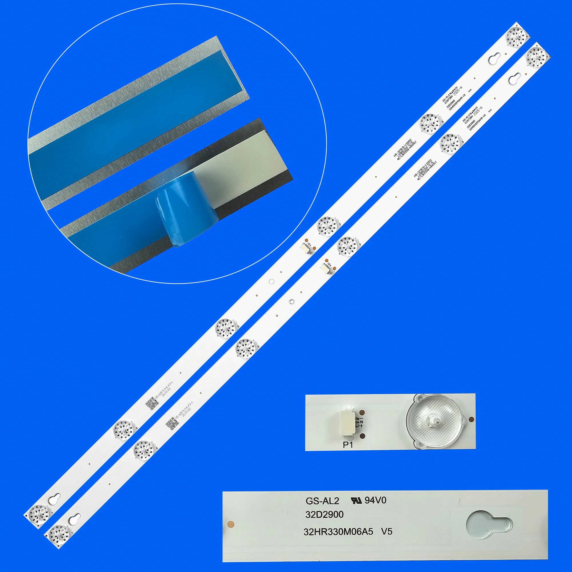 

1/5/15Kits LED Backlight Strip for Thomson 32HB5426 LVW320CS0T Toshiba TCL 32L2600 32L2800 32L2900 L32S4900S 32D2900