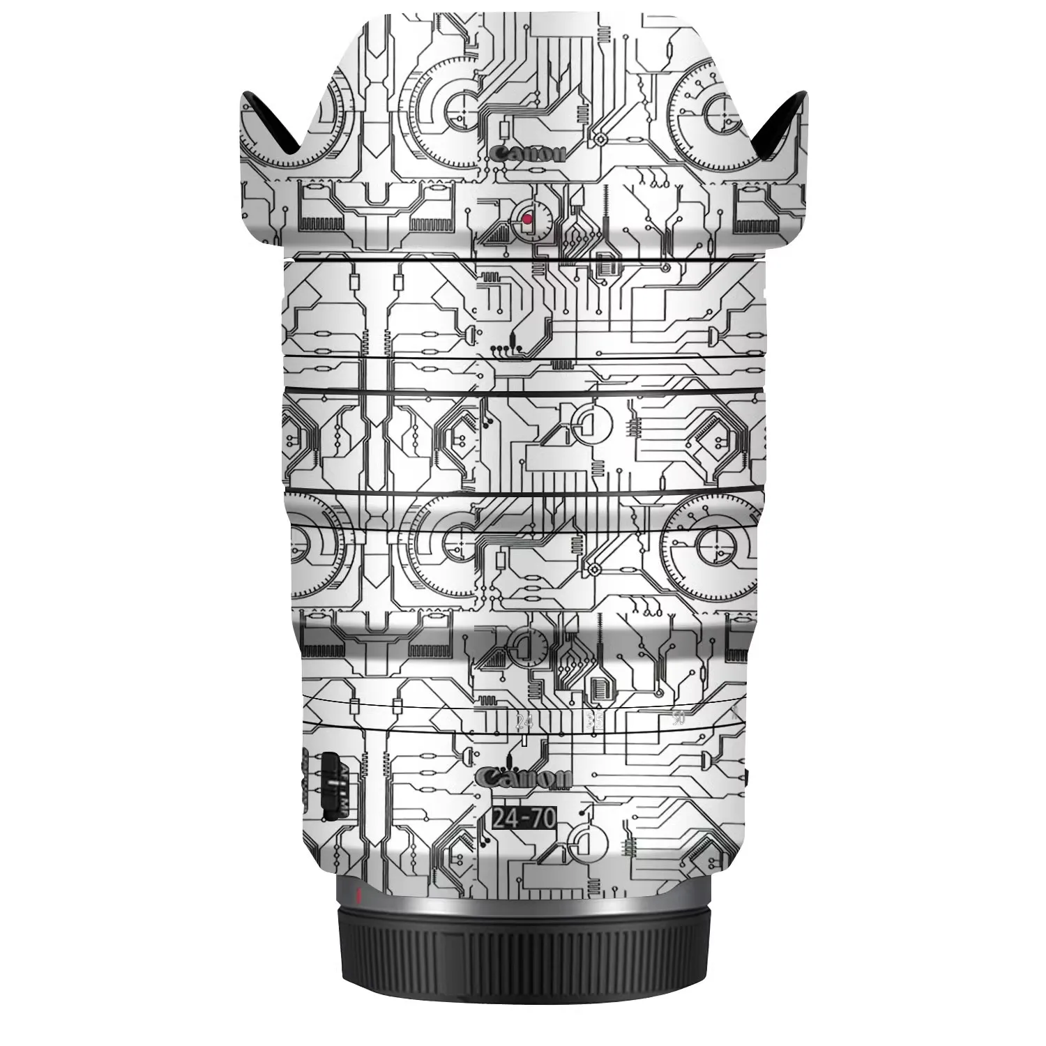 Защитная Наклейка против царапин, кожаная пленка для телефона F2.8 L IS USM, объектив камеры, сделанная на заказ, покрытие