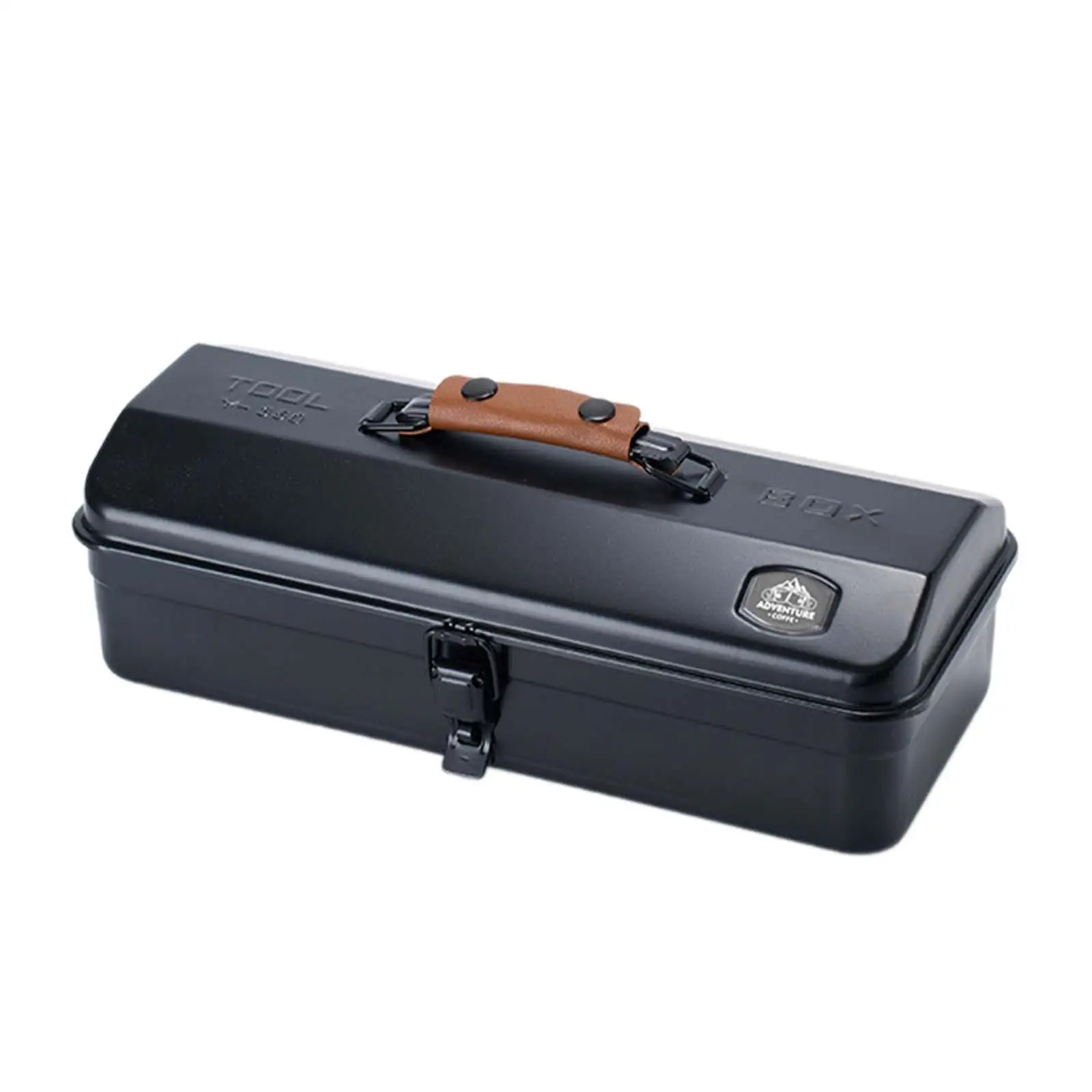 Compact Mechanical Tools Box Empty Waterproof Storage Organizer Case Steel Container for Electrician DIY