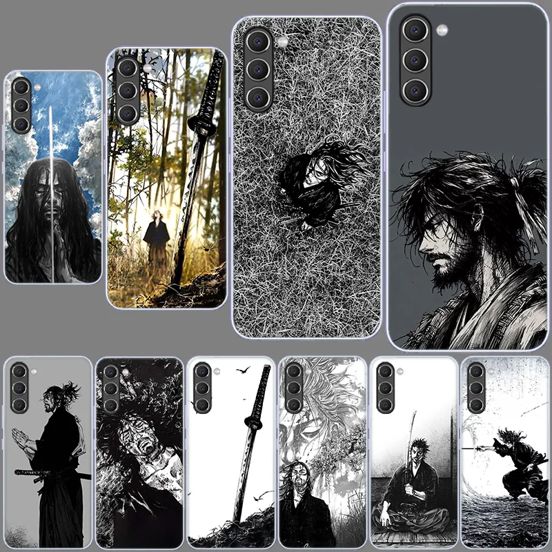 Manga Vagabond Phone Case for Samsung A54 A14 A24 A34 A17 A37 A57 A55 A35 A25 A15 A13 A23 A33 A53 A07 A05S A04S A03 A73 Galaxy N
