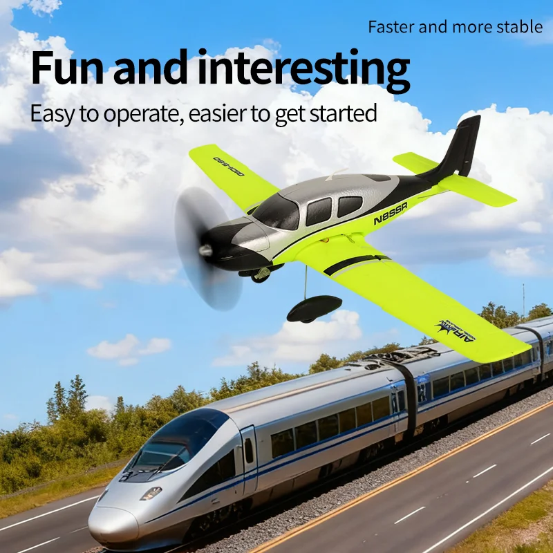 580 SR22 RC Aereo 2.4G 6CH 520MM Apertura alare fissa Aereo RC con motore brushless Ad ala fissa Modello di aereo EPP Schiuma giocattoli