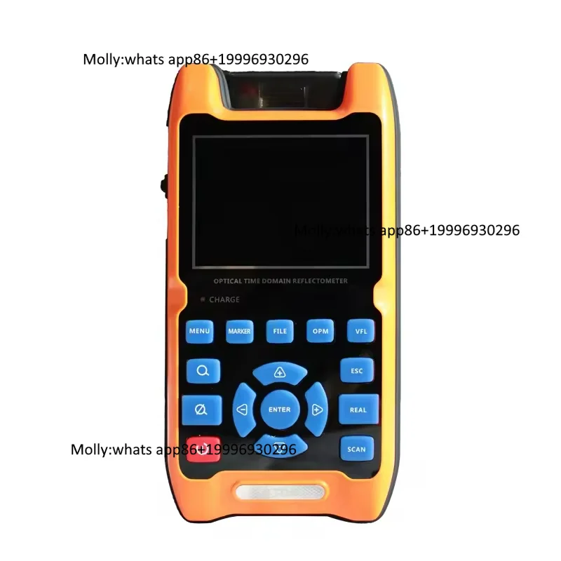 Fiber Optic OTDR Tester SM 1310/1550nm 30/28dB Integrated VFL Touch Screen Optical Time Domain Reflectometer Mini OTDR