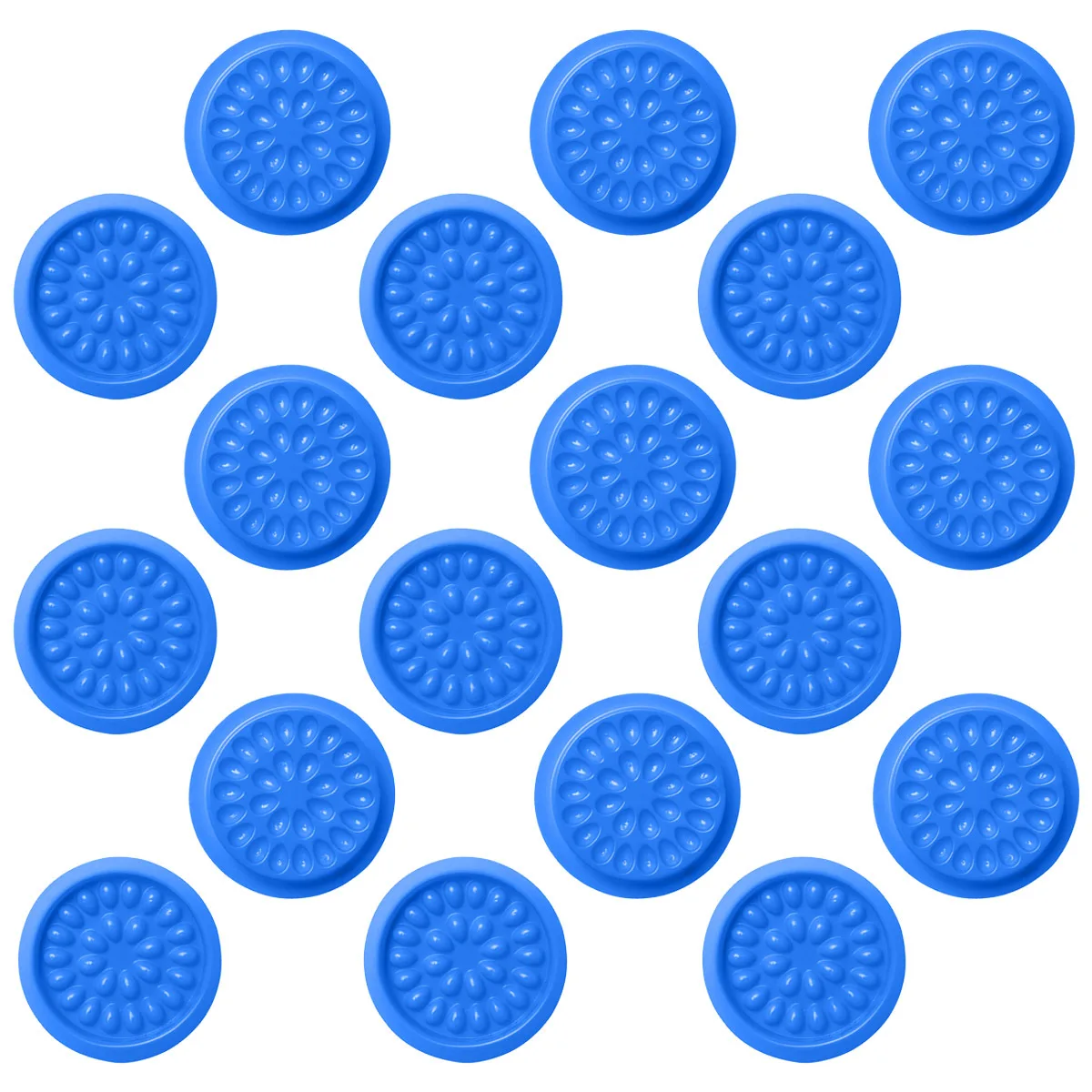 Support de cils en plastique, 100 pièces, réutilisable, étanche, plateau de faux cils, Base de fleur, joint d'extension, outil d'organisation de maquillage