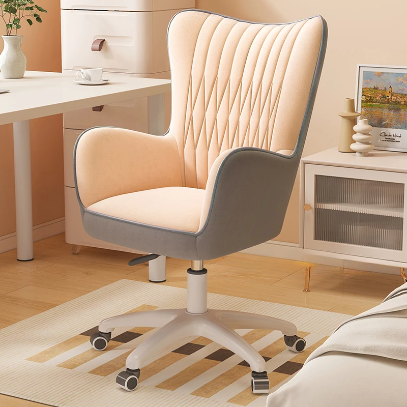 Swivel Computer Relax Office Chair Comfortable Backrest Girl Comfy Office Chair Modern Fancy Cadeiras De Escritorio Furniture